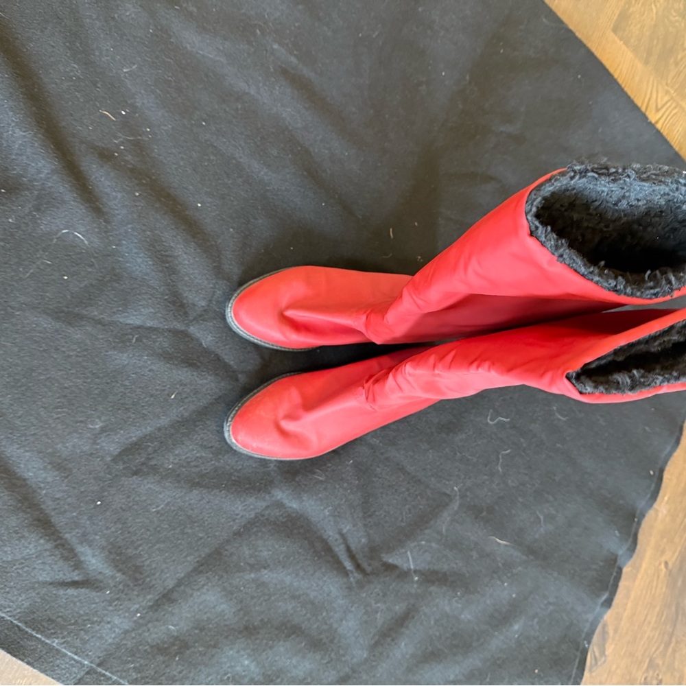 Portland boot Company Red Winter Boots